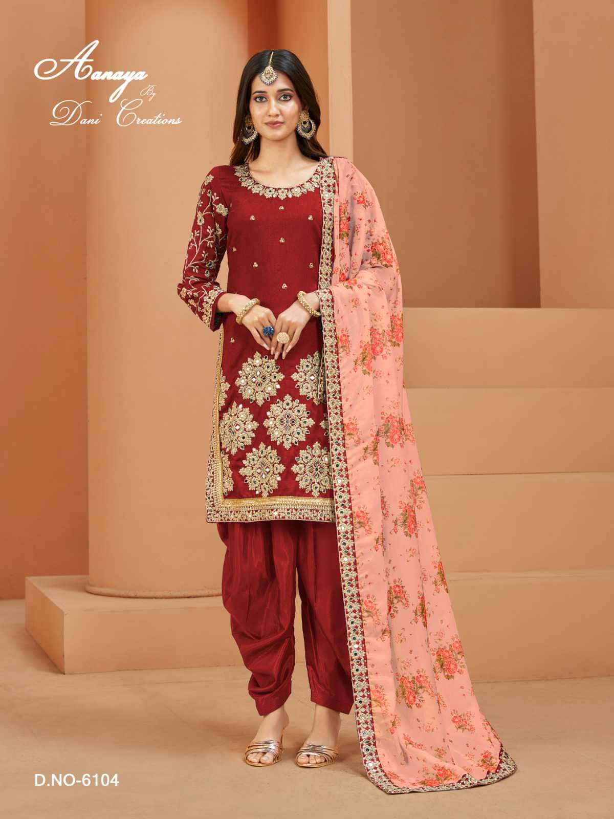 Aanaya Vol 161 Festive Wear Designer Silk Dress New Arrivals view 2