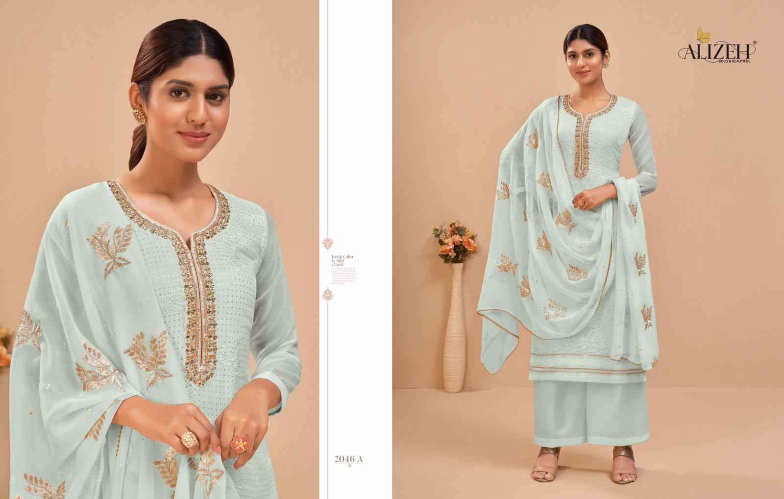 Alizeh Murad Vol 9 Branded Festive Collection Ladies Suit view 5