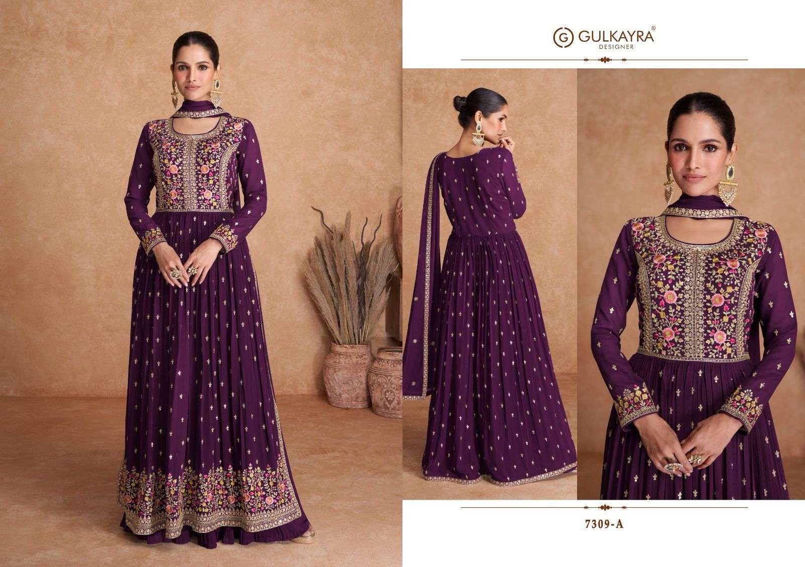 Gulkayra Saawan Designer Nayra Style Wedding Wear Dress New Arrivals view 7