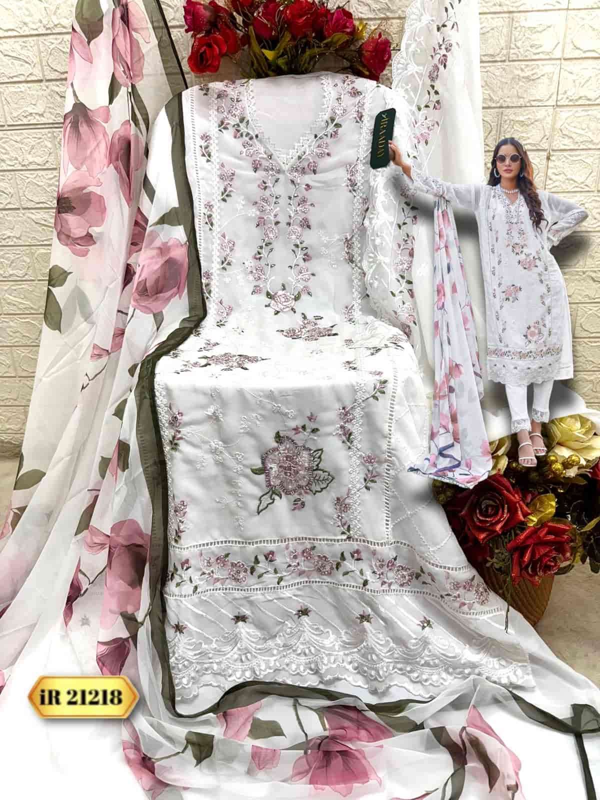Fepic Rosemeen Embroidered Georgette Salwar Suit view 5