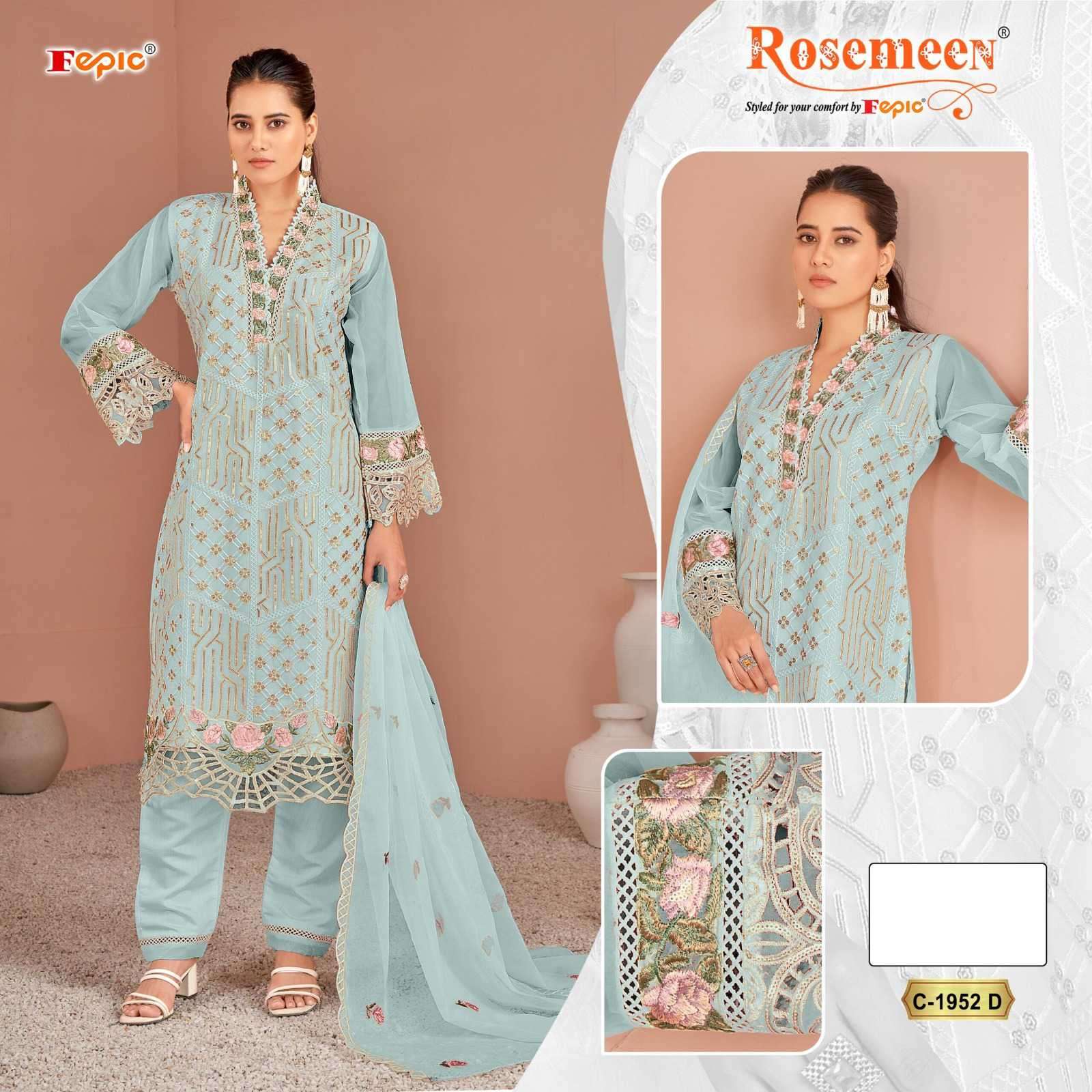 Fepic C 1952 Colors Pakistani Suit Salwar Collection view 2