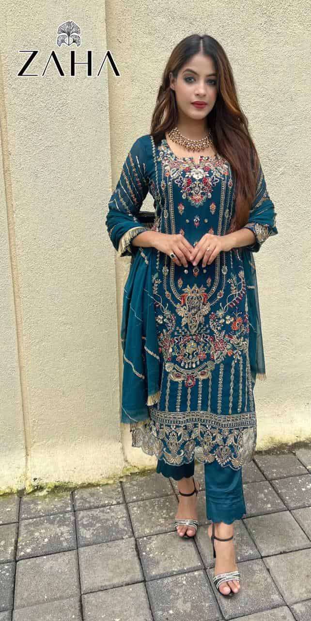 Zaha Emaan Adeel Vol 2 Collors Pakistani Collection Suit view 2