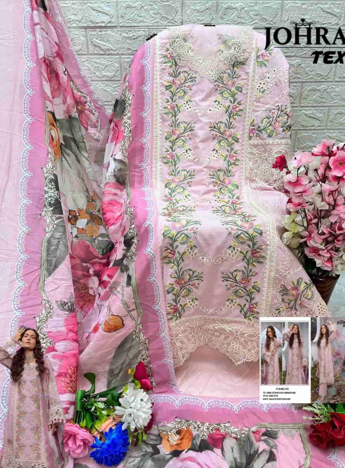 Johra Tex 143 Pakistani Designer Cotton Salwar Suit Exporter view 2