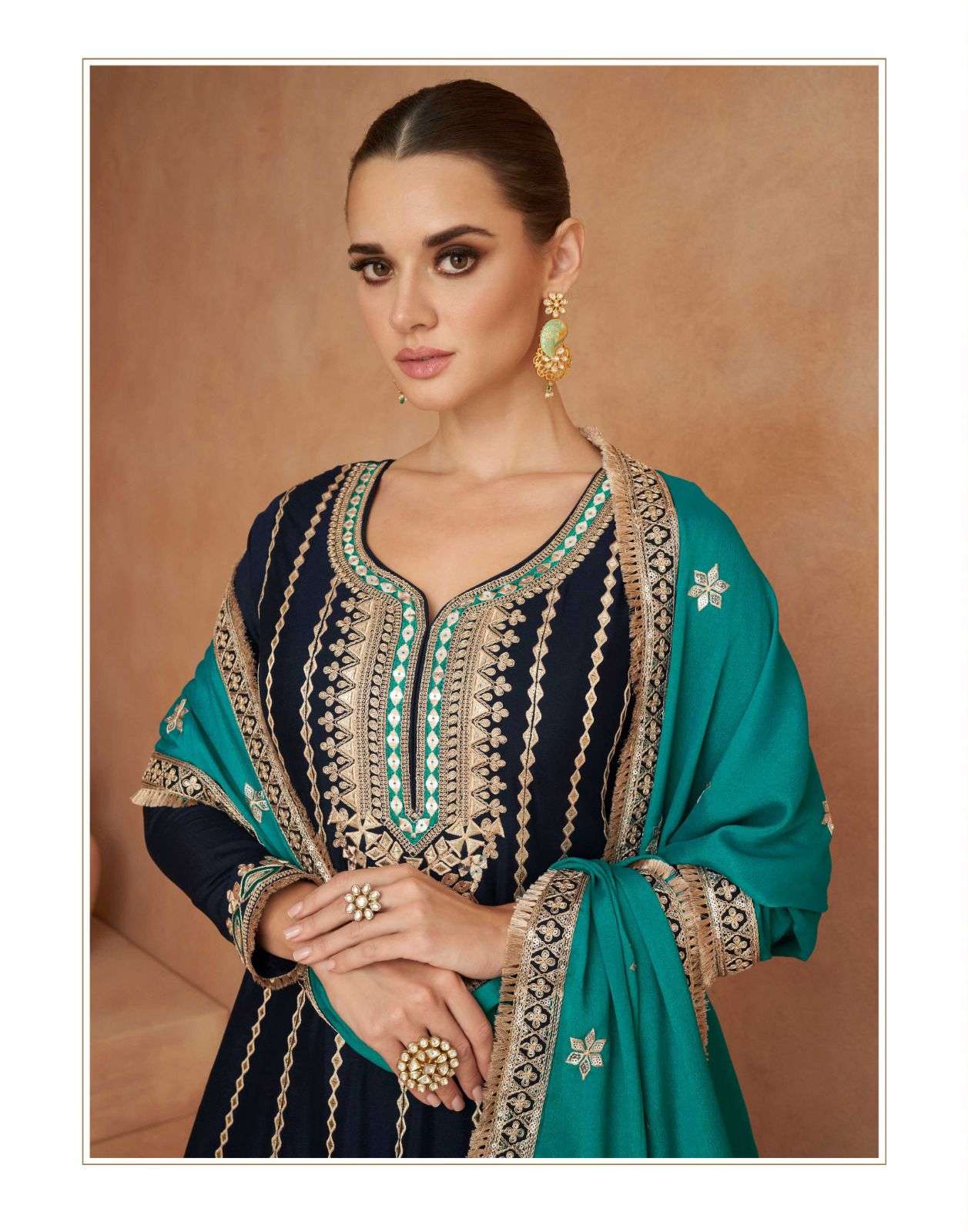 Aashirwad Gulkand Veeda Readymade Designer Wedding Suit Latest Collection view 6