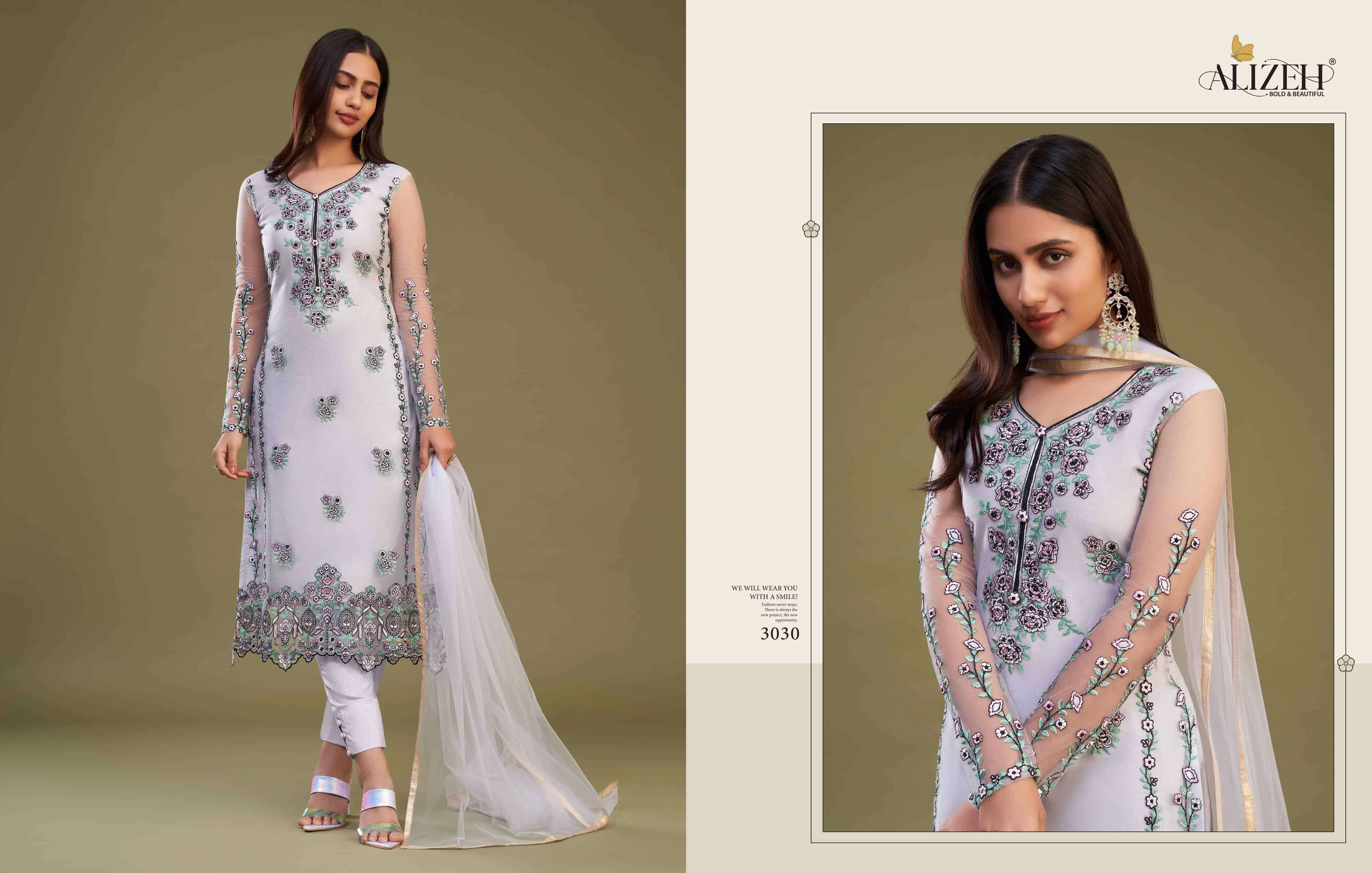 Alizeh Almora Vol 8 Party Wear Suit Price view 2