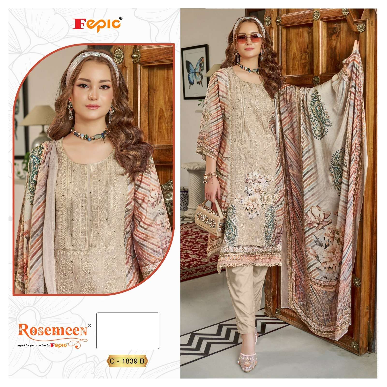 Fepic C 1839 Colors Pakistani Collection Suit And Salwar view 2