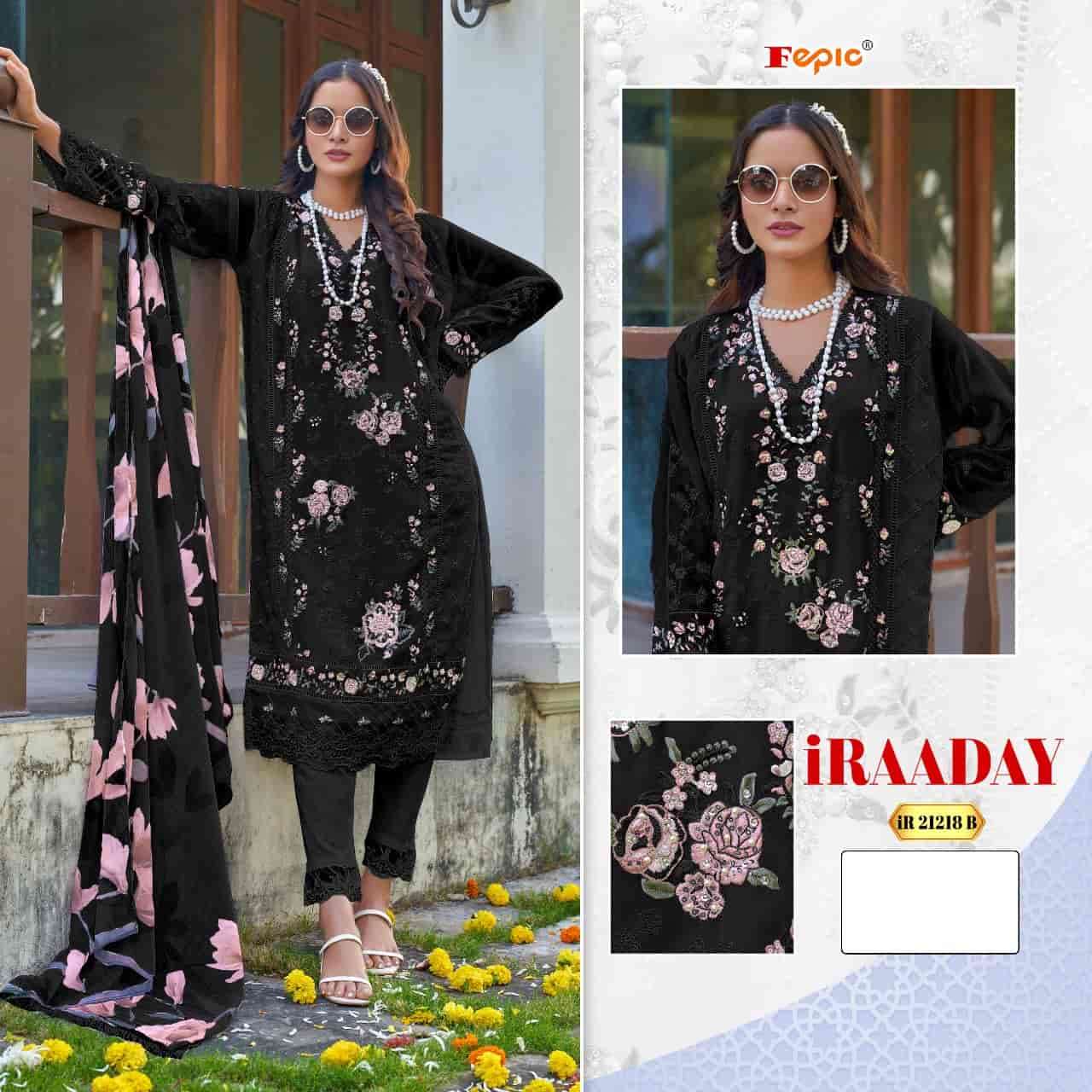 Fepic Rosemeen Embroidered Georgette Salwar Suit view 2