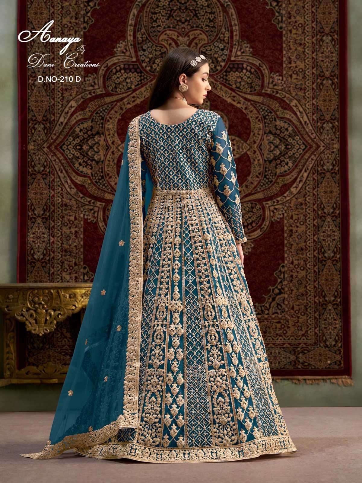 Aanaya Vol 210 Heavy Designer Bridal Wear Dress view 6
