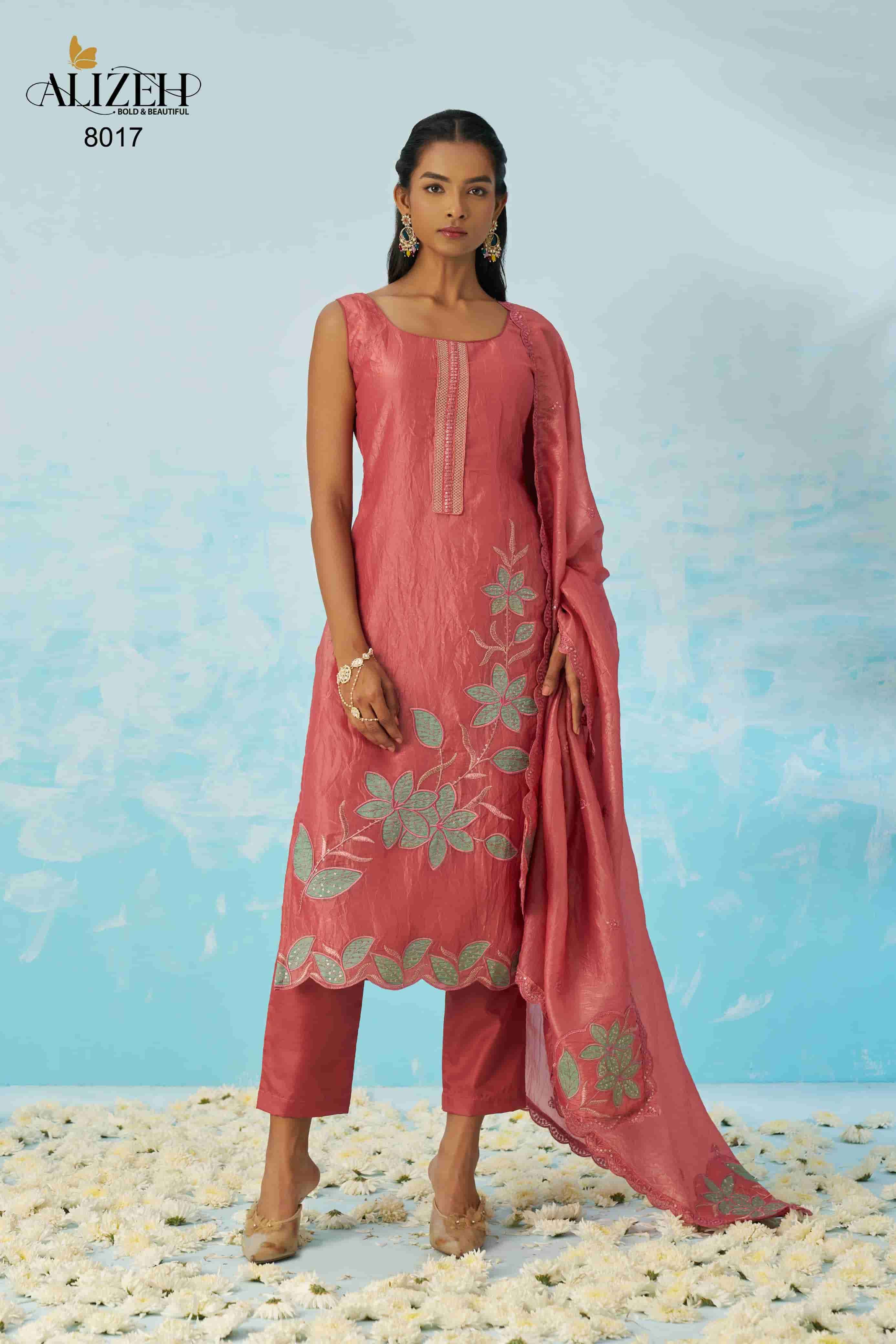 Alizeh Jasmine Fancy Crush Salwar Suit view 13