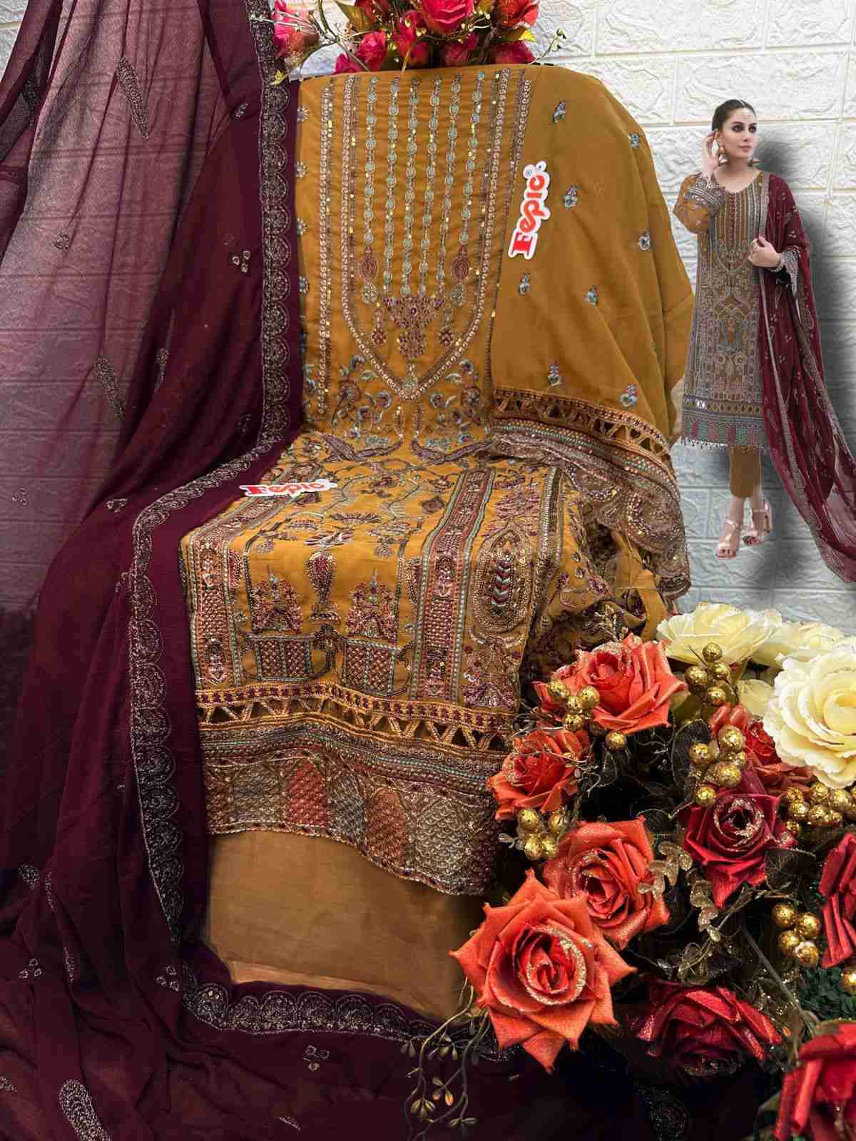 Fepic C 1287 Colors Vol 2 Pakistani Ladies Suit view 8