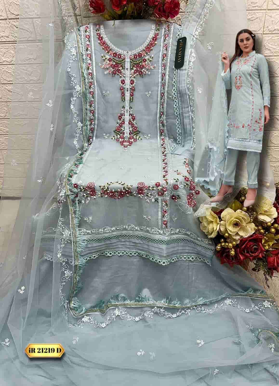 Fepic Rosemeen Organza Pakistani Salwar Suit view 8