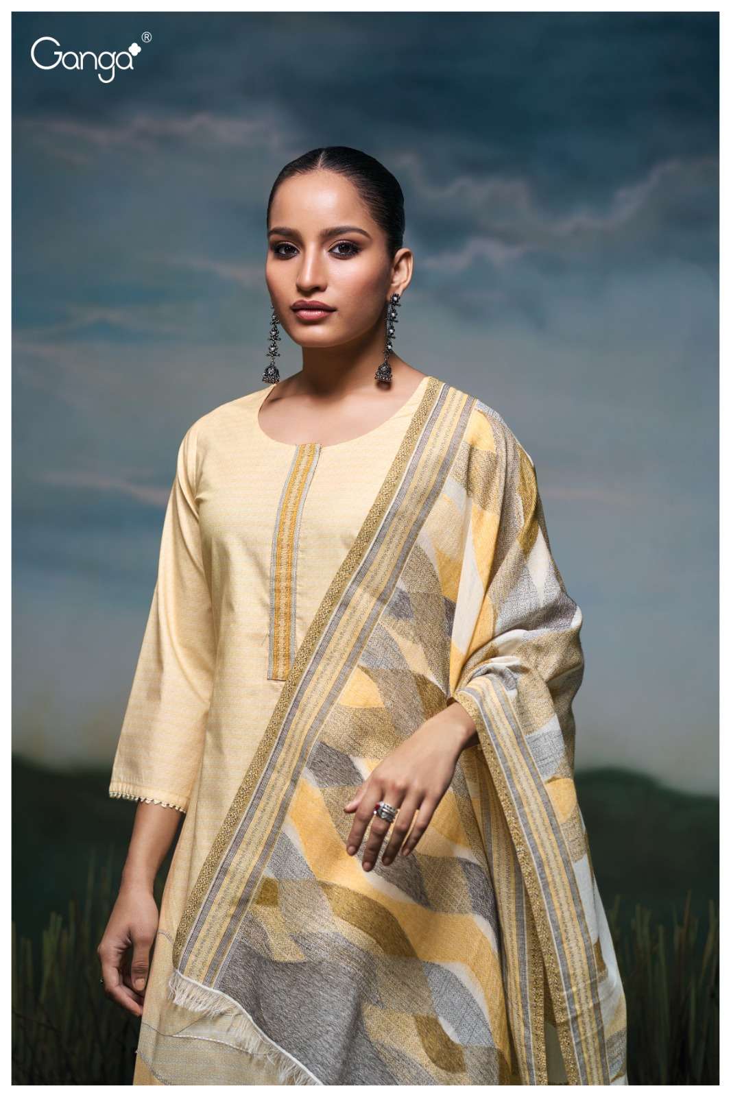 Ganga Fashion Nathaly 3526 Exclusive Premium Designs Cotton Suit Collection view 4