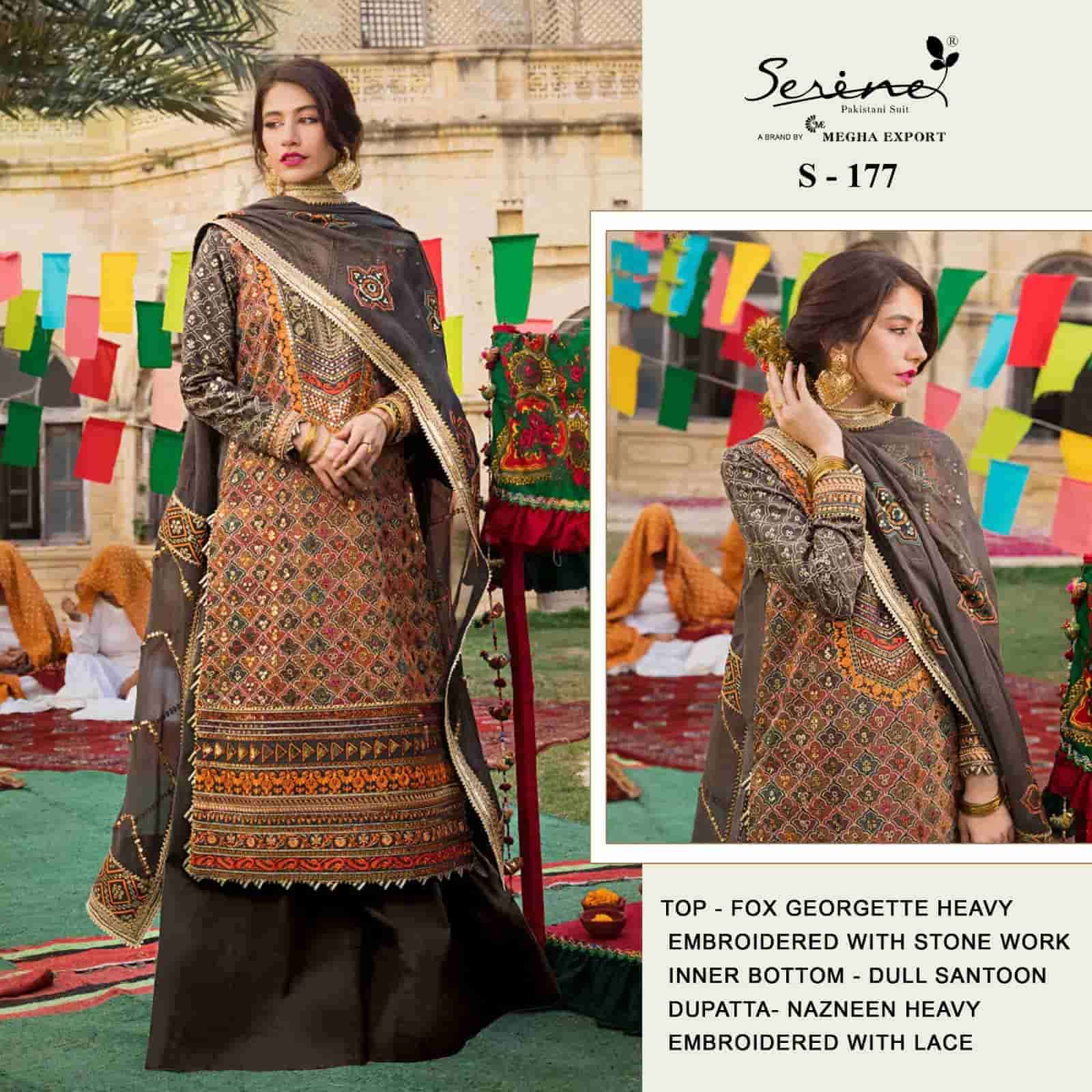 Serine S 177 Exclusive Heavy Designer Party Wear Pakistani Suit view 4