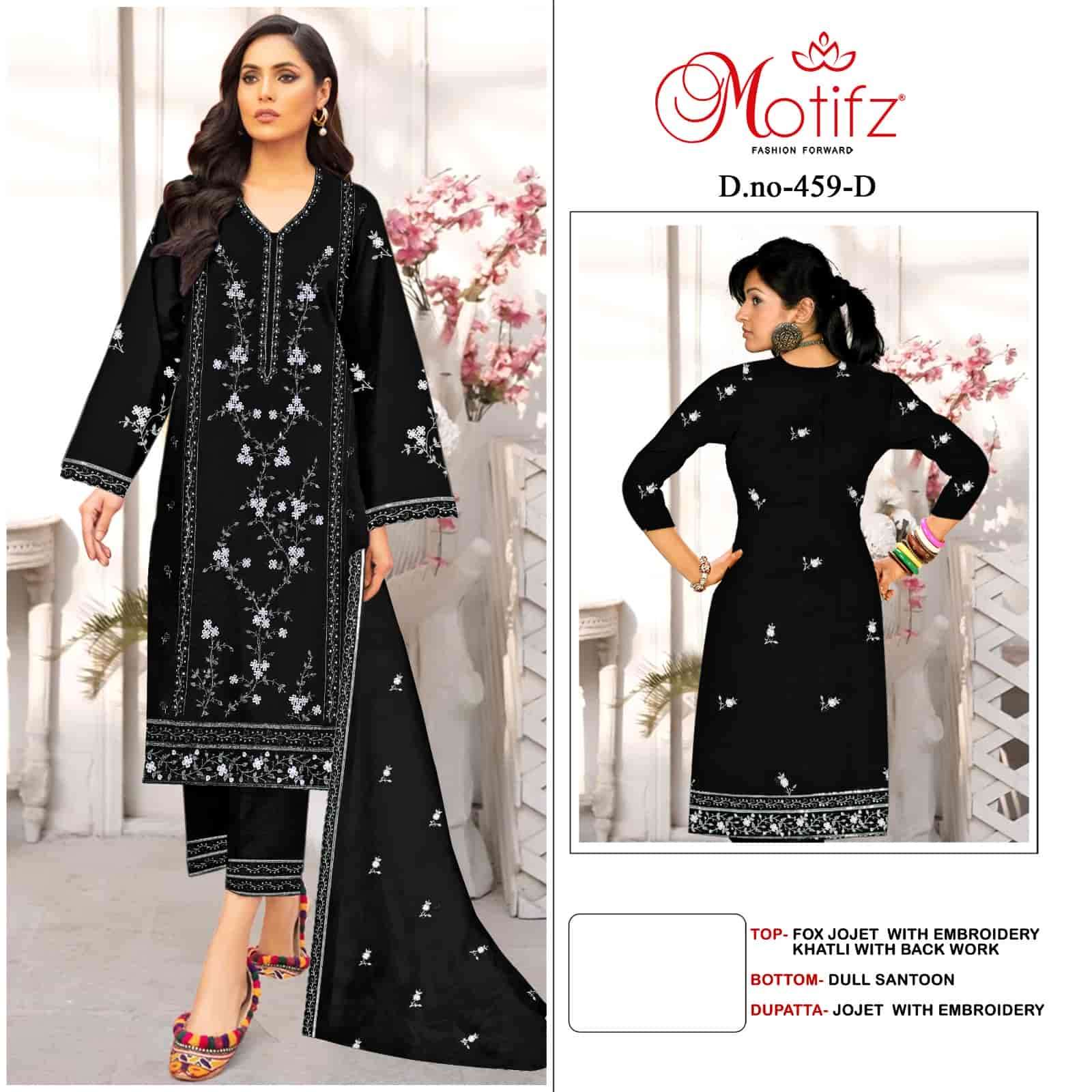 Motifz 459 Colors Festive Wear Style Latest Designer Pakistani Salwar Suit Collection view 5