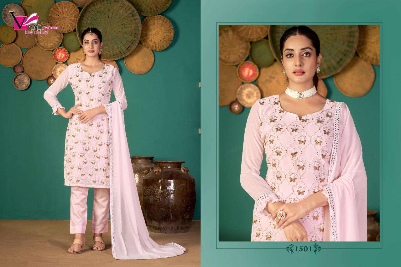 Zeeya Ruhani Faux Georgette Party Salwar Suit view 3