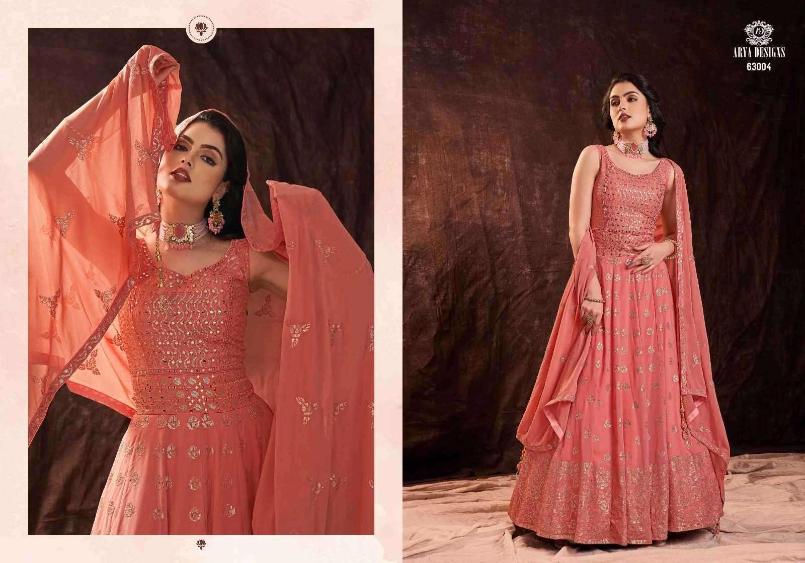 Arya Designs Zoya Vol 3 Latest Designer Wedding Wear Gown New Arrivals view 8
