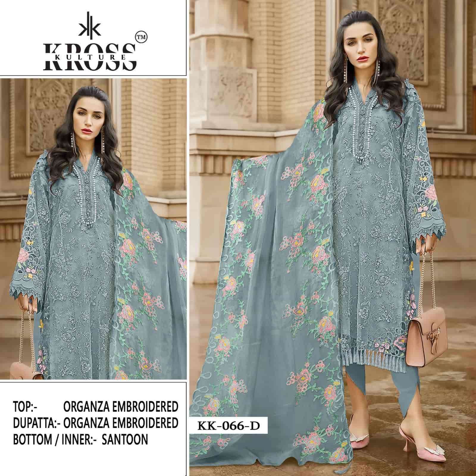 Kross Kulture KK 066 Colors Heavy Designer Pakistani Party Wear Suit Wholesalers view 4