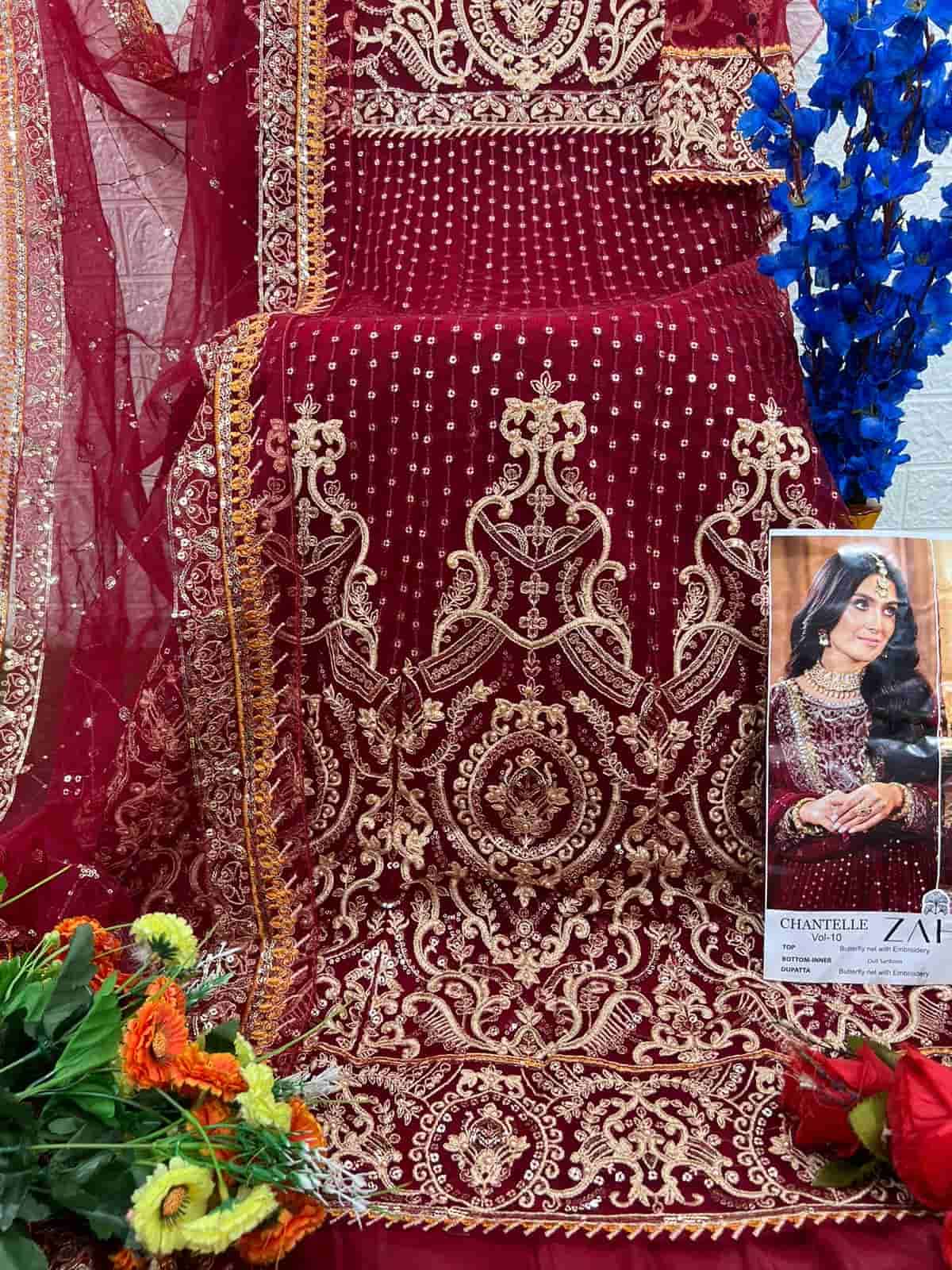Zaha 10358 A Festive Wear Style Latest Designer Salwar Suit Exporter