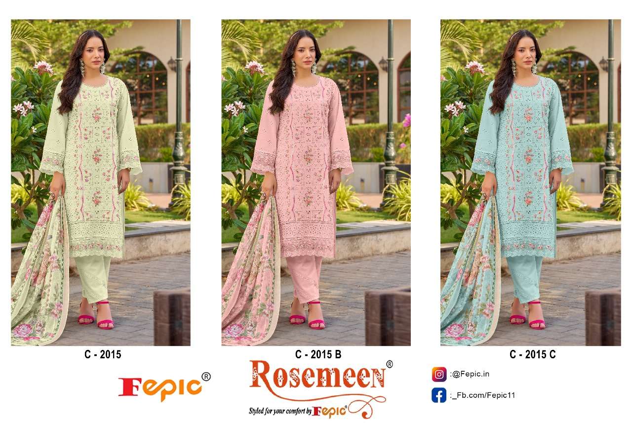 Fepic C 2015 Colors Pakistani Suit Salwar view 4