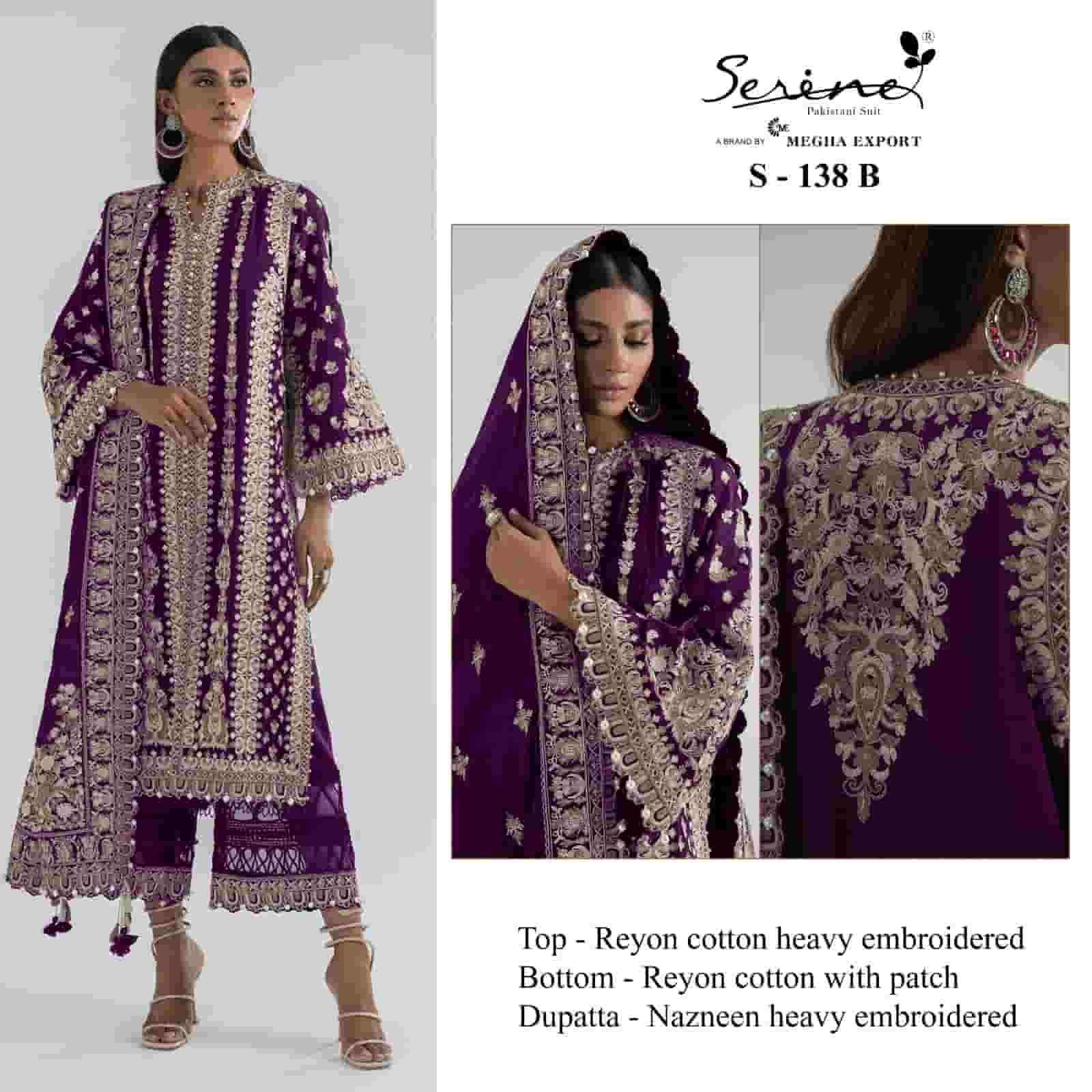 Serine S-138.B Pakistani Designer Salwar Suit view 4