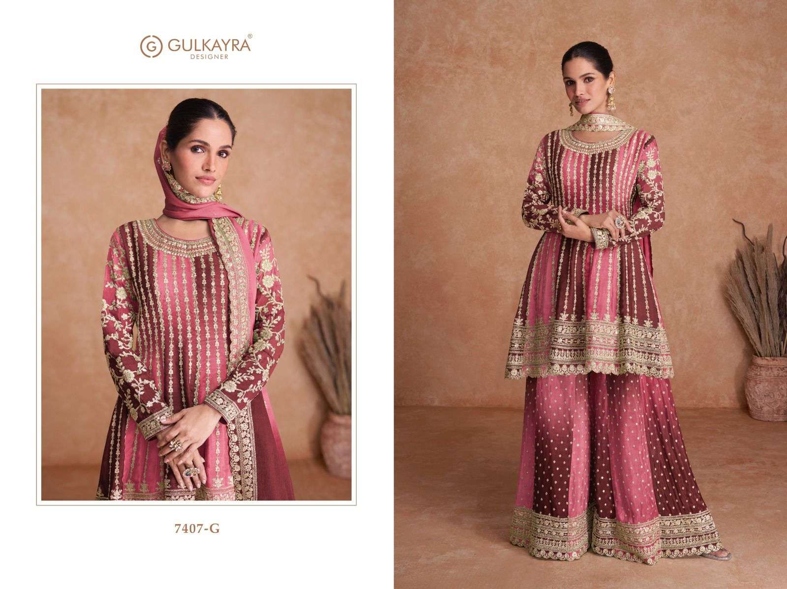 Gulkayra Vaani Vol 2 7407 New Colour Sharara Style Readymade Designer Dress view 4