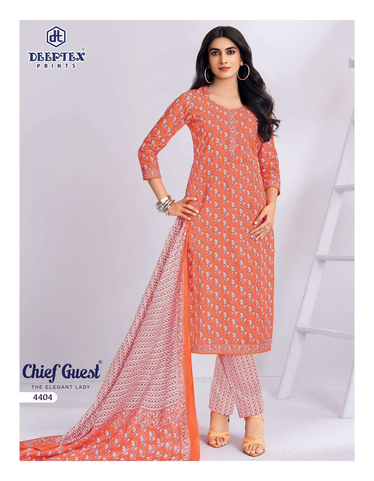 Deeptex Chief Guest Vol 44 Heavy Cotton Dress Material view 8