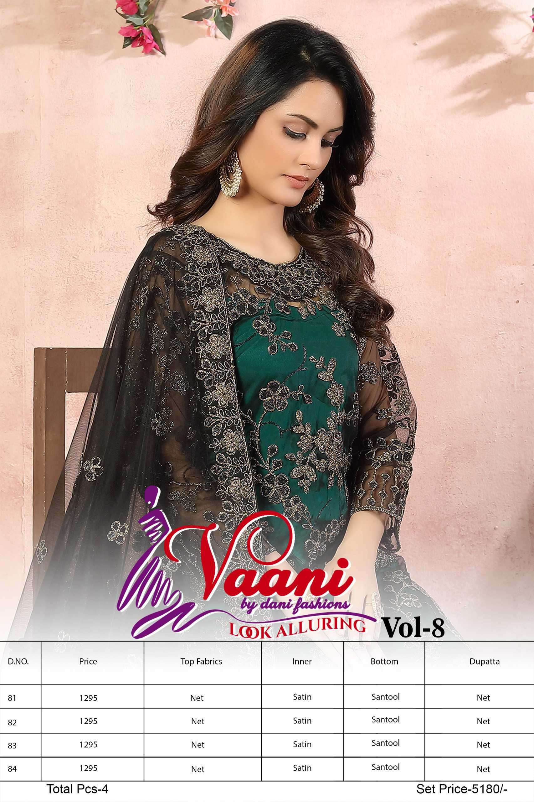 Aanaya Vaani Vol 8 Partywear Salwar Suit view 10