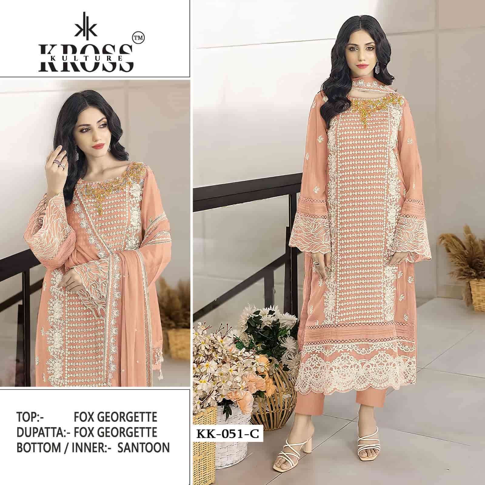 Kross Kulture KK 051 Colors Pakistani Festive Wear Style Latest Designs Suit Exporter view 4