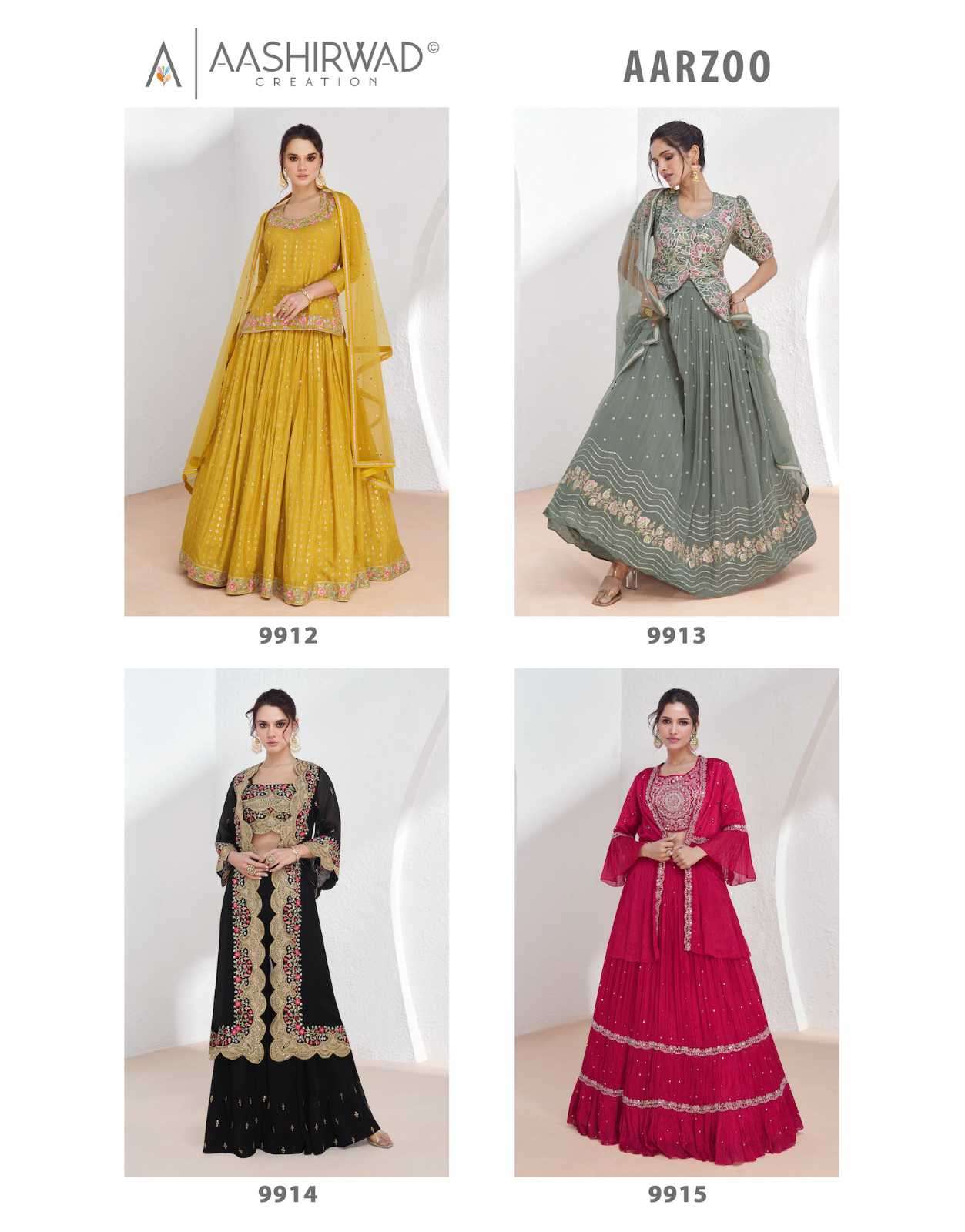 Aashirwad Aarzoo Indo-Western Readymade Dress view 8