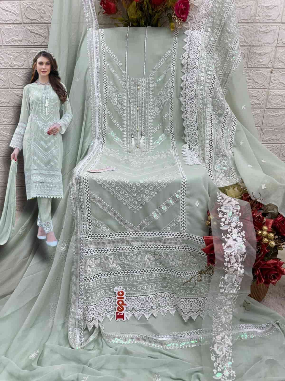 Fepic C 1801 B Festive Wear Style Designer Pakistani Salwar Kameez Ensemble view 2