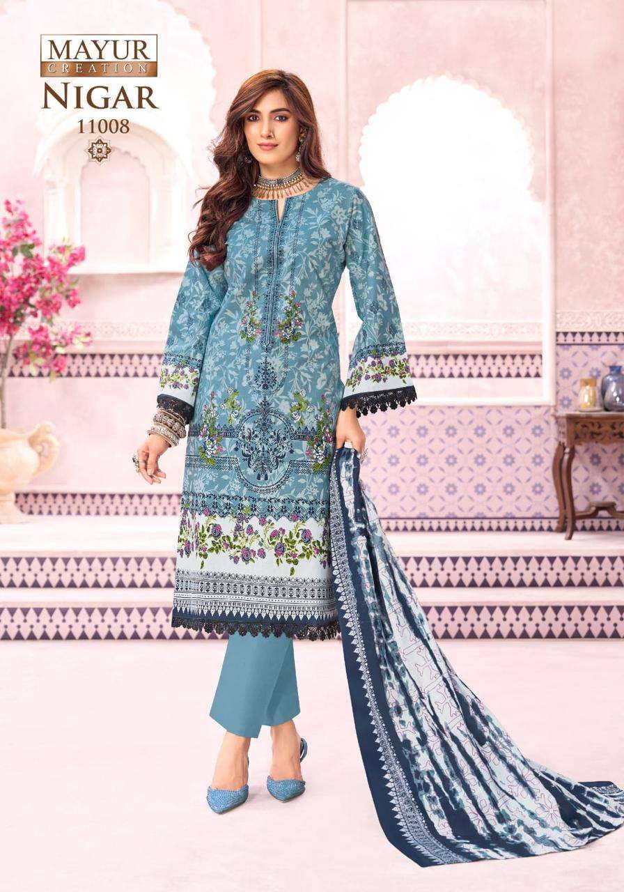 Mayur Nigar Vol 11 Cotton Unstitched Salwar Suit view 5