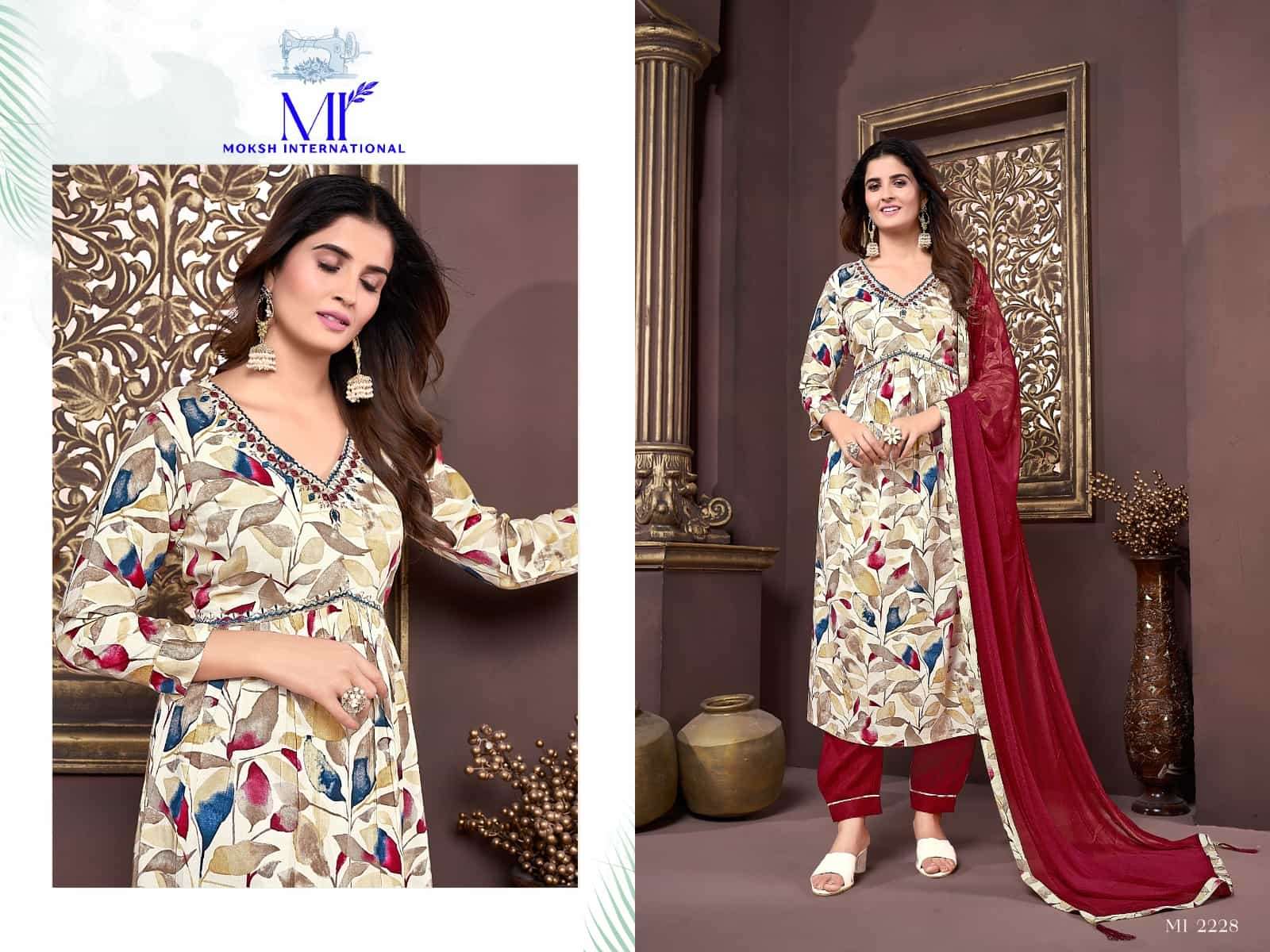 Moksh Afgani Alia Premium Rayon Salwar Suit view 3