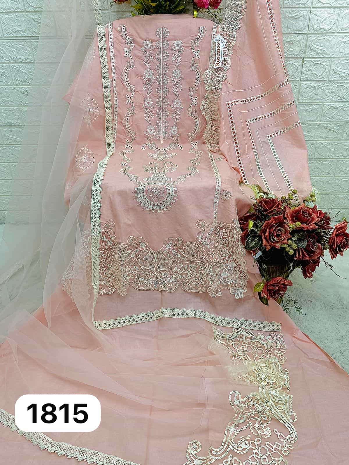 Fepic C 1815 Colors Pakistani Designer Cotton Salwar Kameez Wholesalers view 6