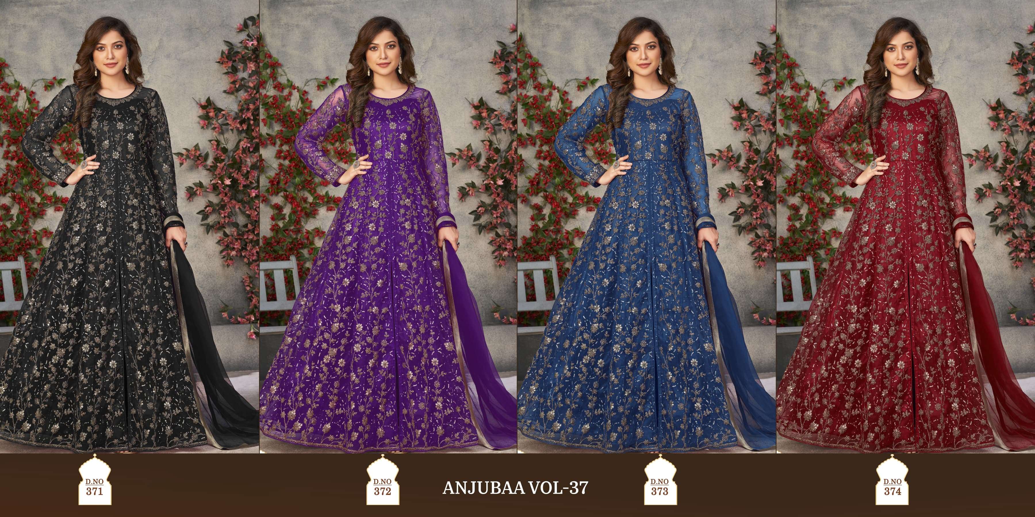 Anjubaa Vol 37 Designer Party Wear Gown view 9
