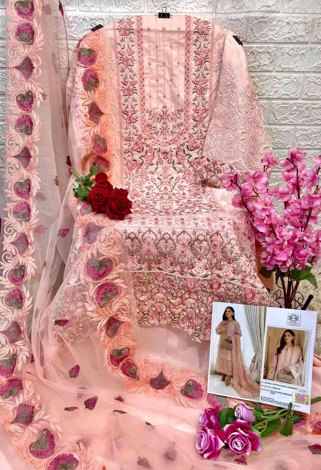 Mushq M-230 Cotton Embroidered Salwar Suit view 4