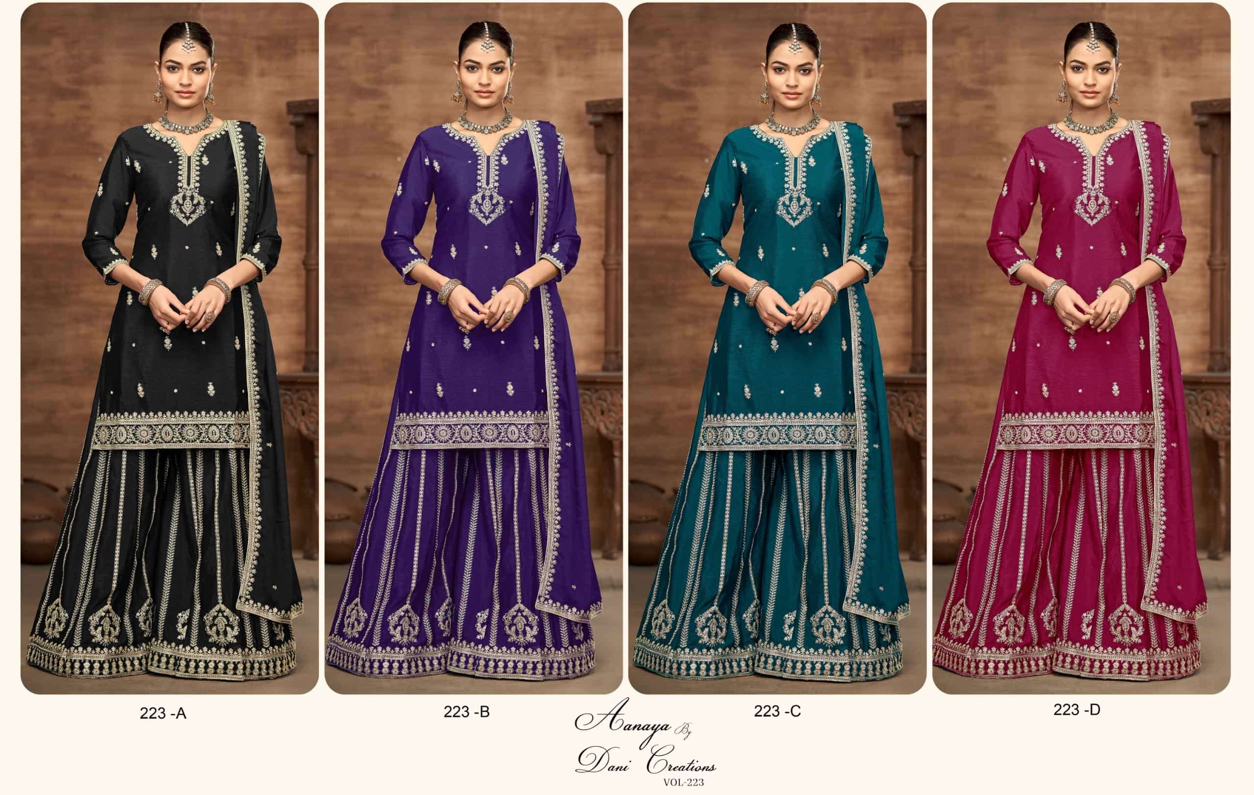 Aanaya Vol 223 Colors Salwar Exporter view 10