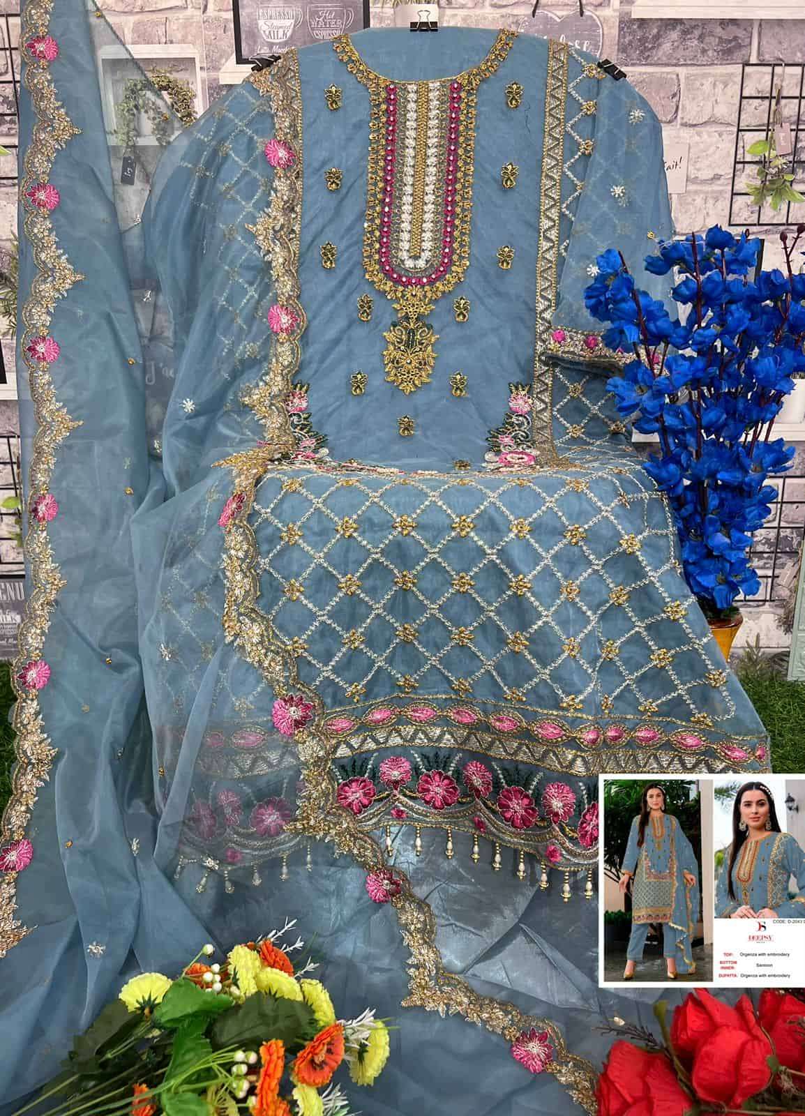 Deepsy D 2043 Colors New Designs Pakistani Festive Wear Salwar Suit Wholesalers view 6