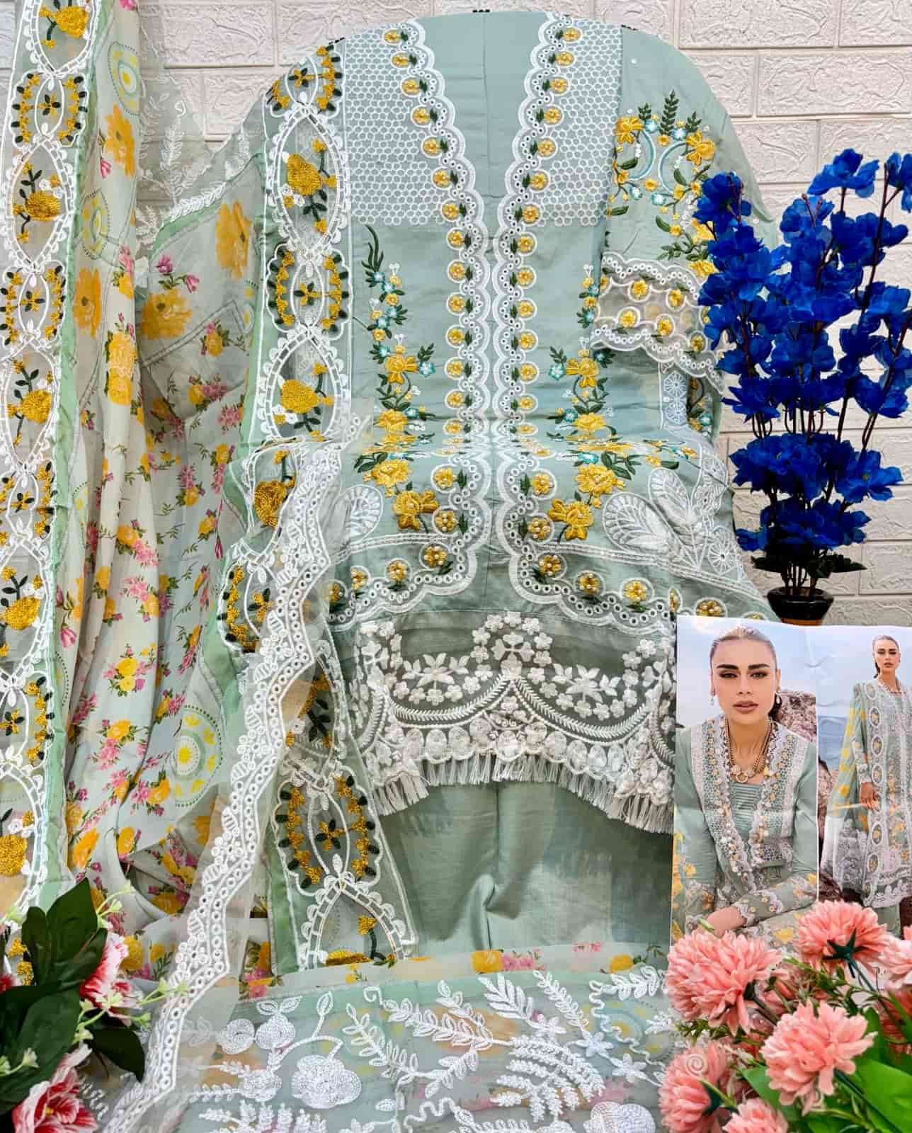 Zaha Noori Mirha 10334 Colors Pakistani Designer Cotton Salwar Kameez Wholesalers view 6