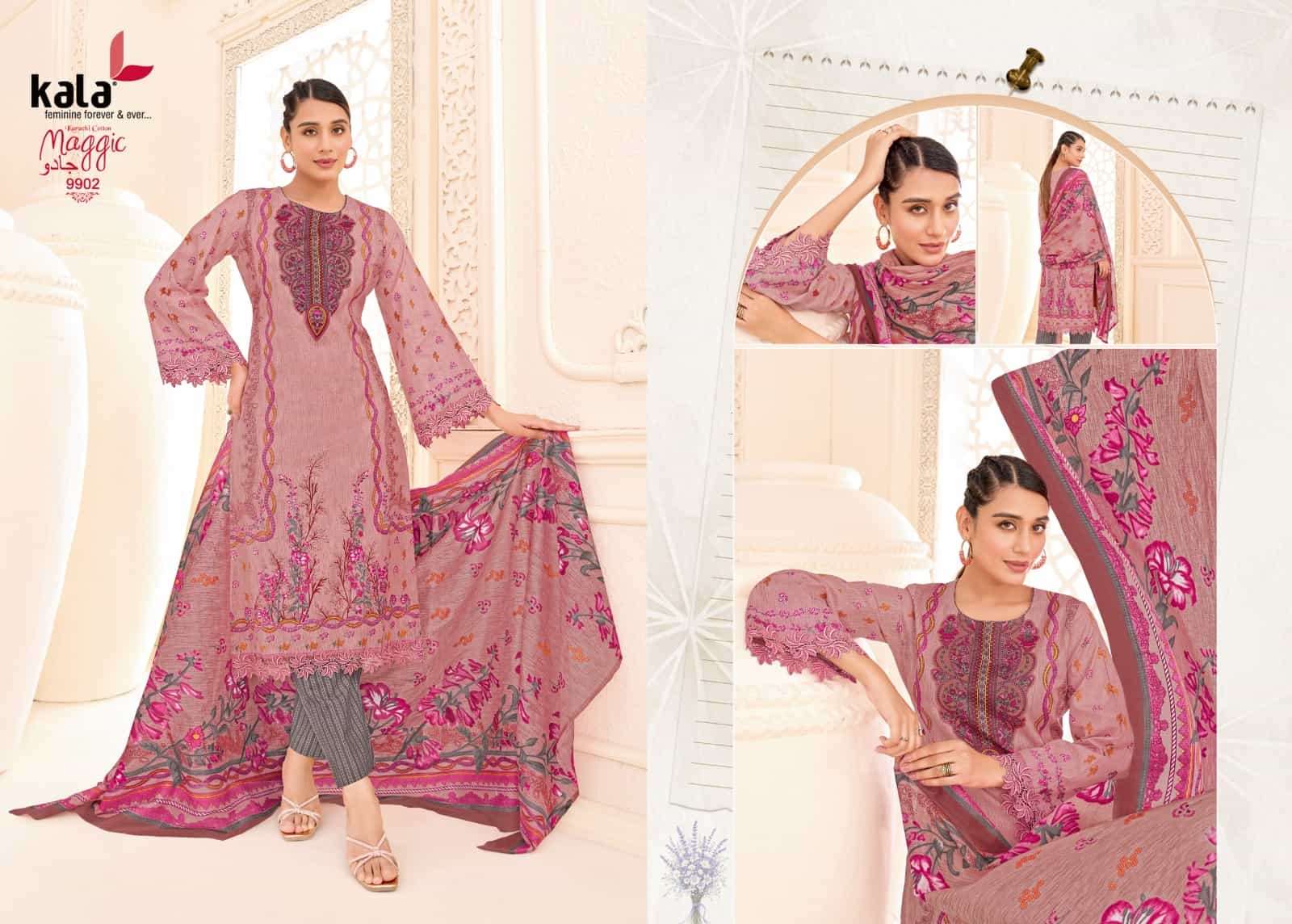 Kala Maggic Vol 25 Pakistani Print Cotton Salwar Suit view 13