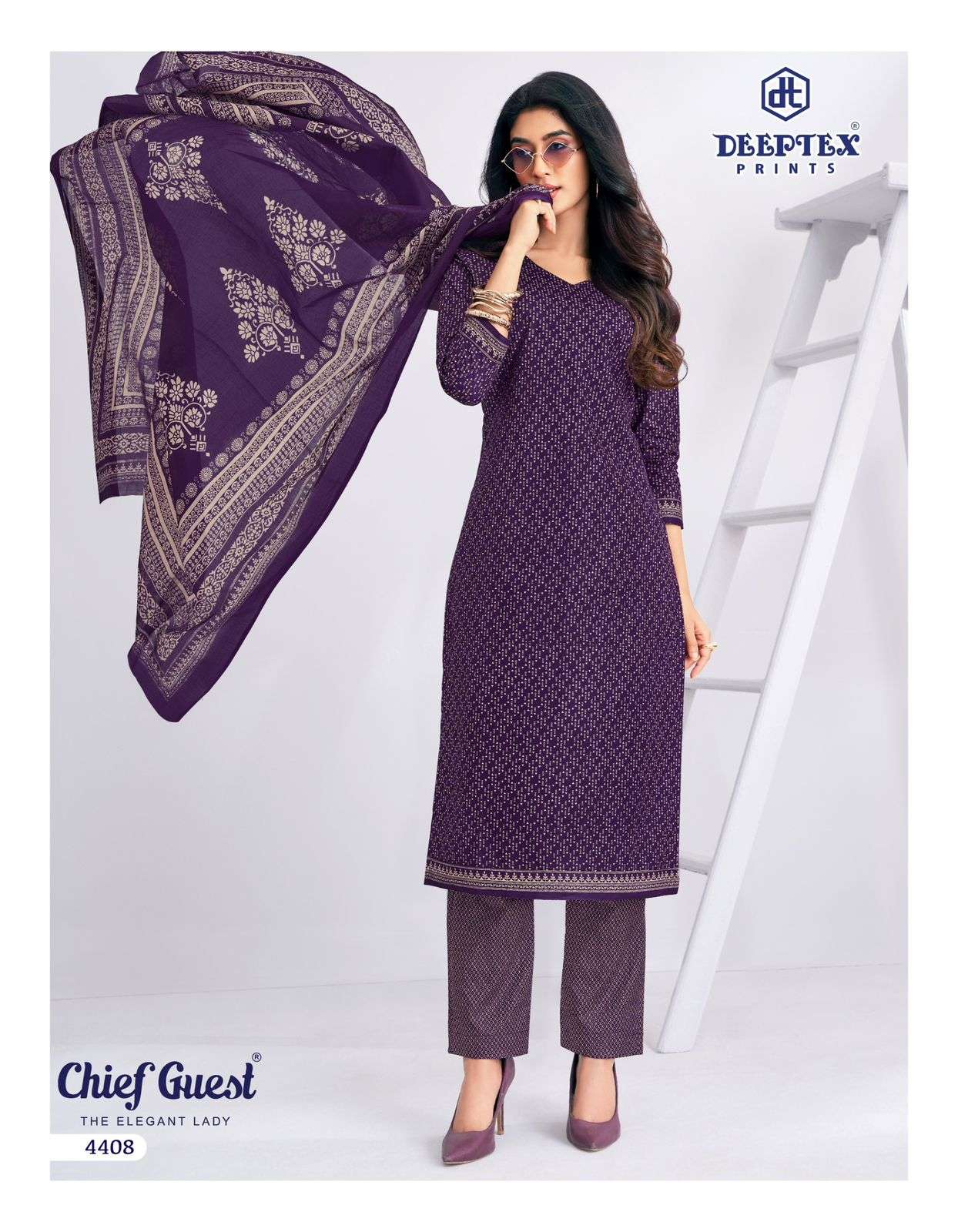 Deeptex Chief Guest Vol 44 Heavy Cotton Dress Material view 14