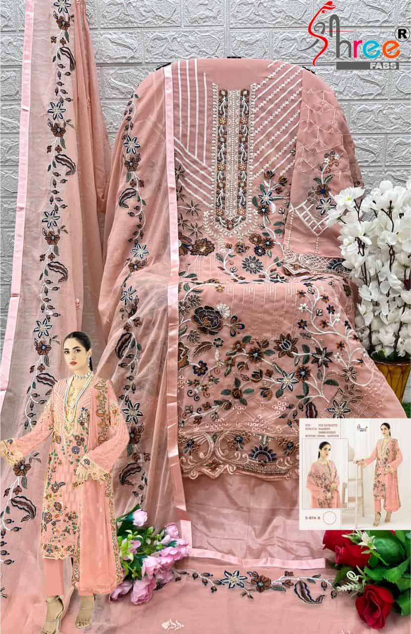 Shree Fabs S 874 Colors Pakistani Festive Wear Style Designer Salwar Suit Exporters view 7