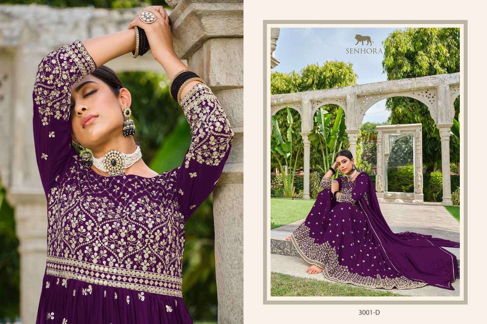Senhora Rumana 3001 Colors Designer Nayra Style Dress Festive Collection view 12
