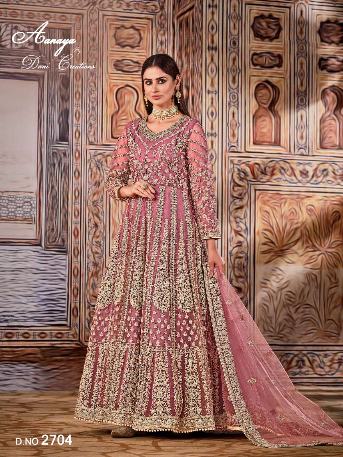 Aanaya Vol 127 Designer Work anarkali Salwar Kameez view 5