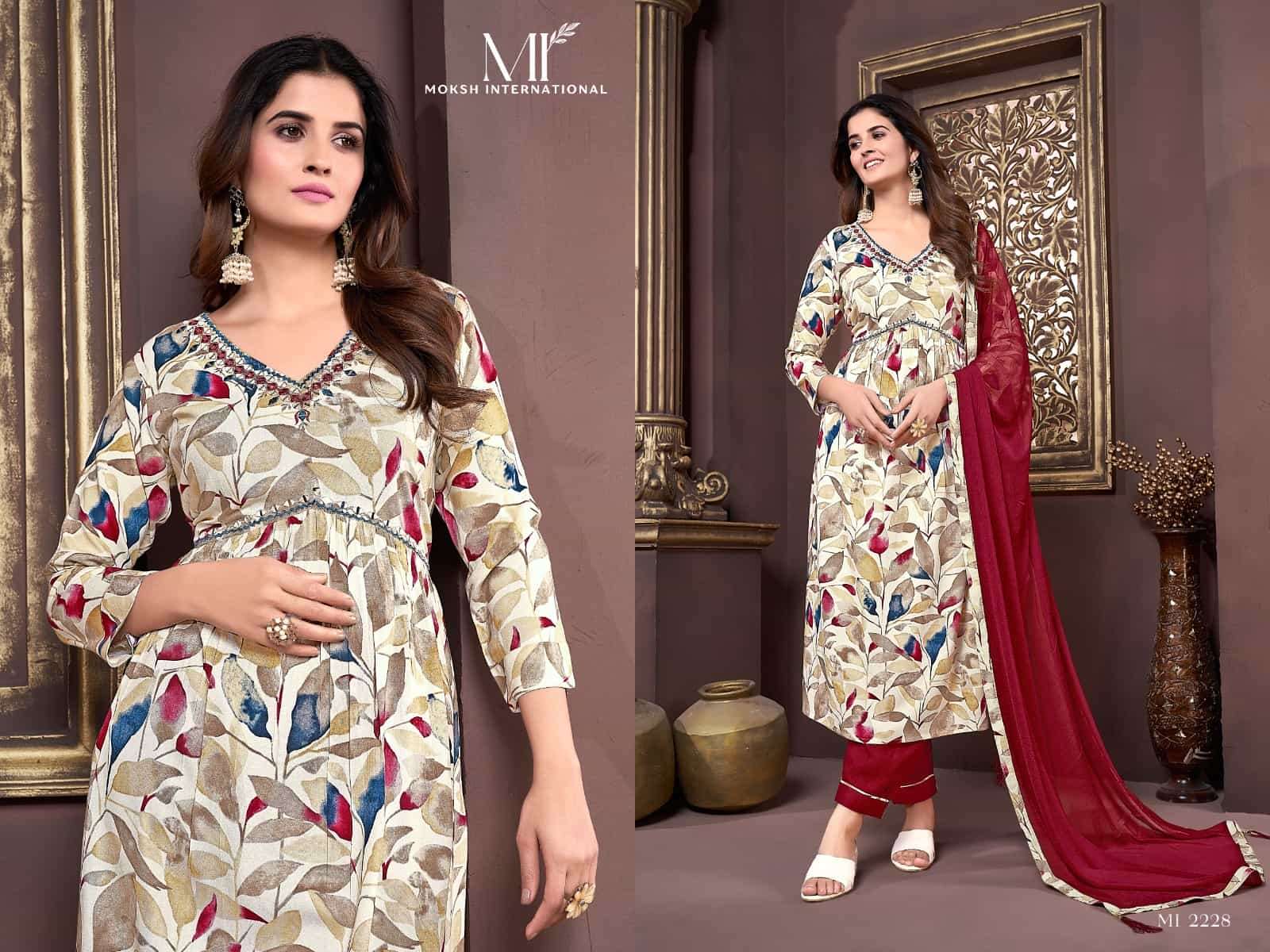 Moksh Afgani Alia Premium Rayon Salwar Suit view 8