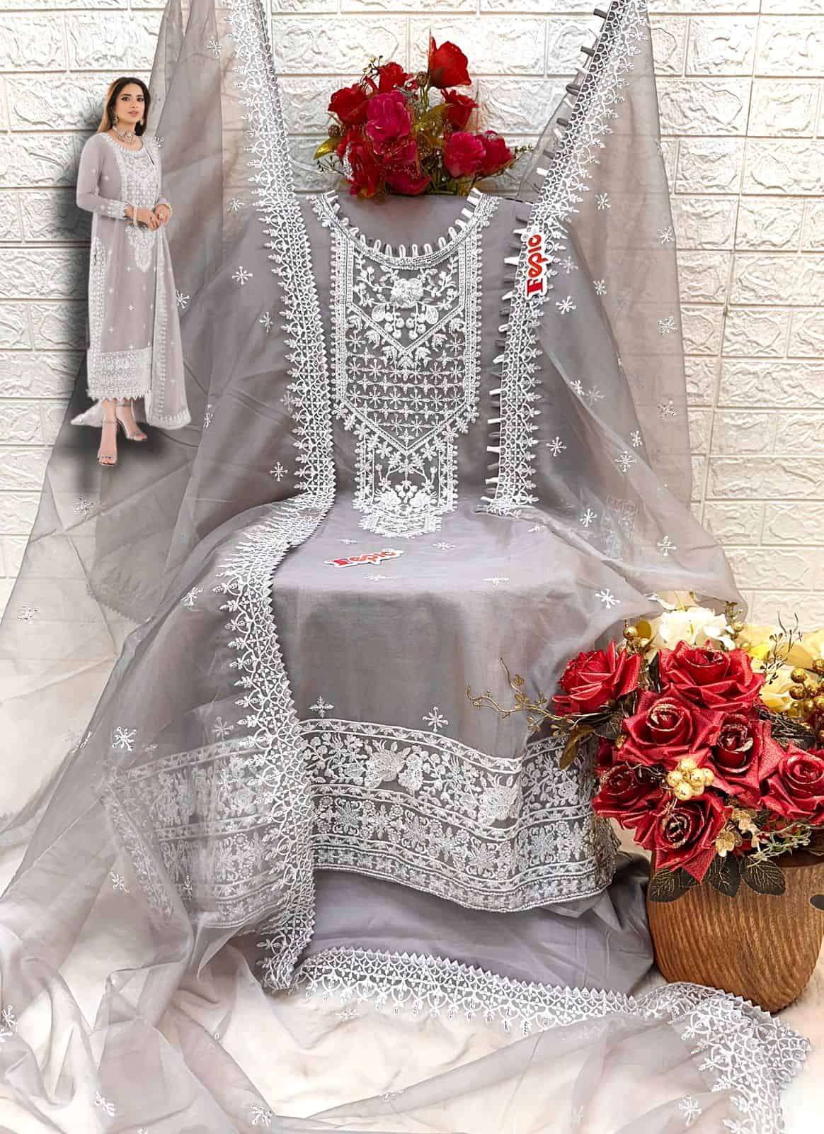 Fepic C 1614 Colors Pakistani Exclusive Designer Style Salwar Suit Exporter view 7