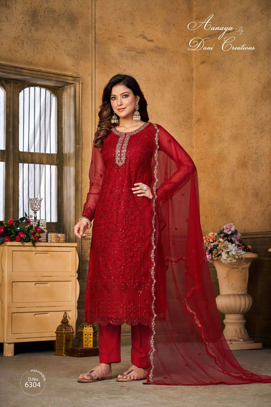 Twisha Aanaya Vol 163 Party Wear Style Straight Suit Online Wholasaler view 4