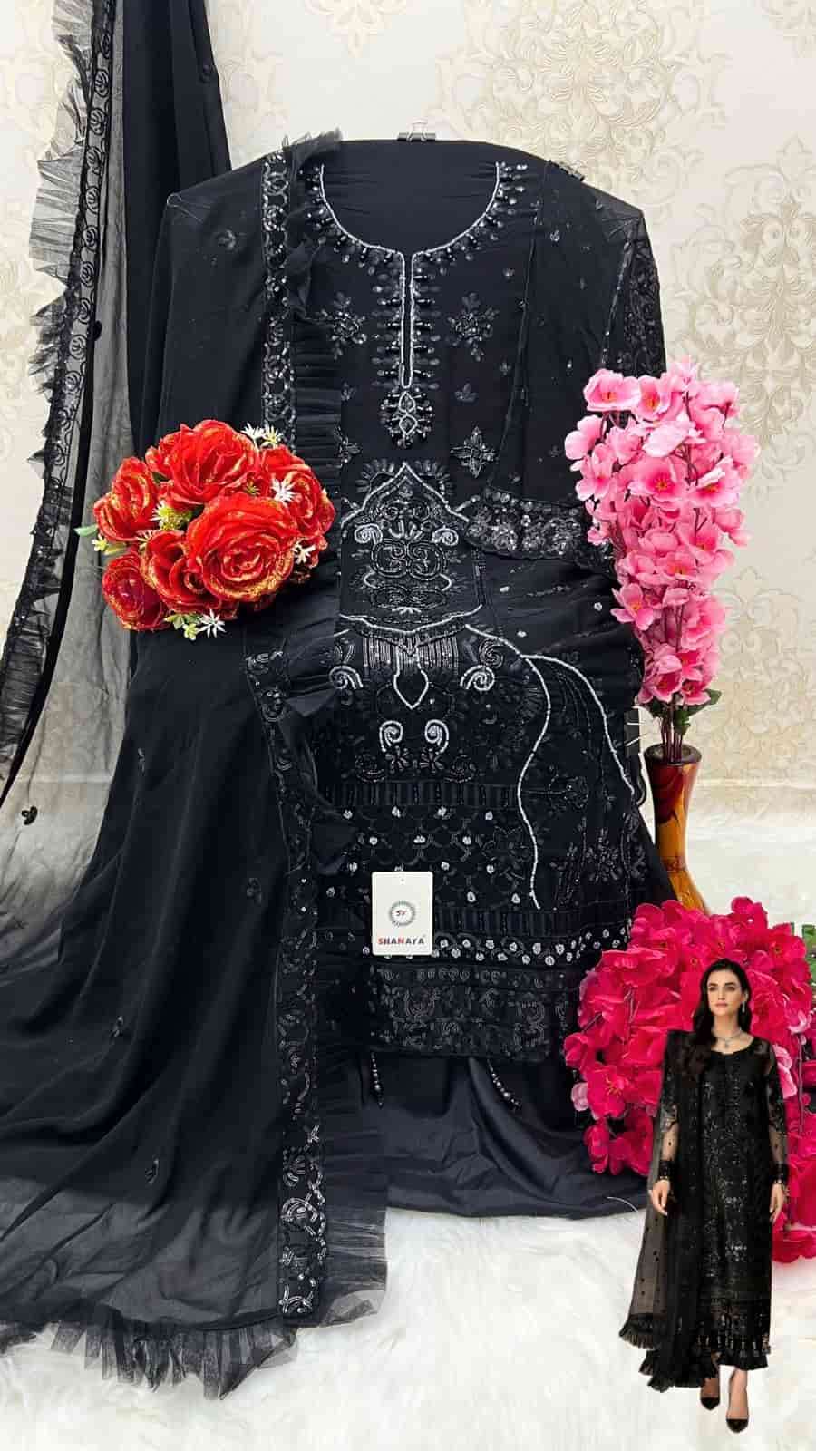 Shanaya Rose Hand Craft S 160 Colors Pakistani Party Wear Style Designer Suit Wholesalers view 8