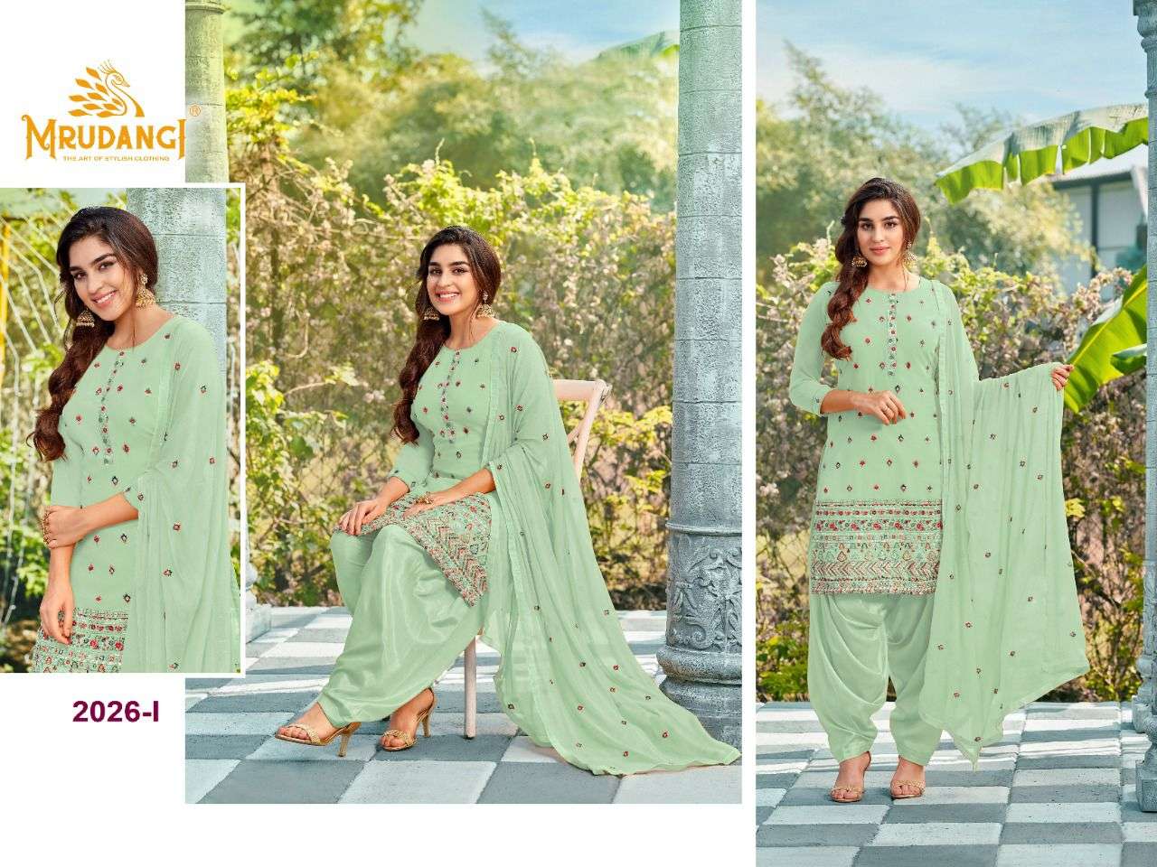Mrudangi Saheli 2026 Colors Vol 2 Georgette Patiala Design Suit view 6
