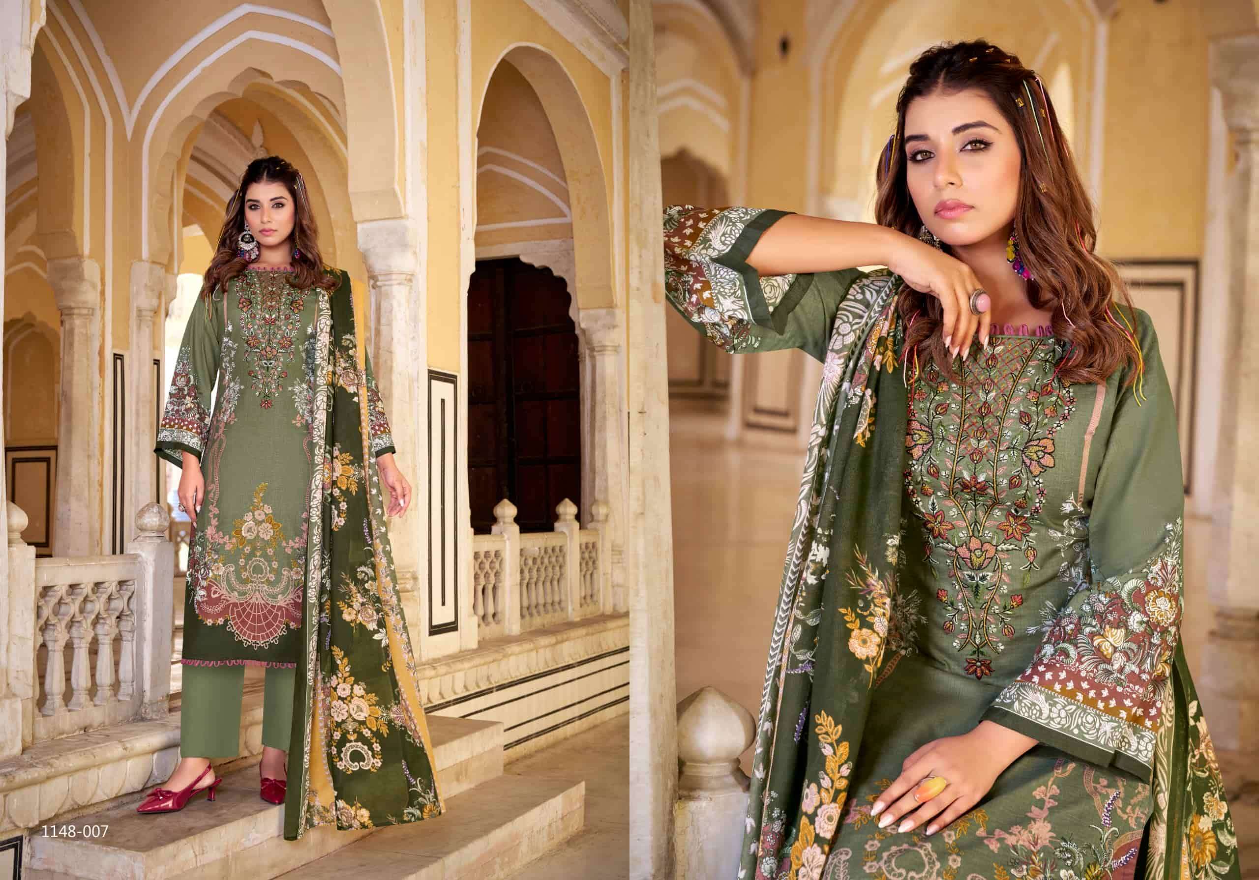 Romani Aarzu Vol 32 Fancy Cotton Dress Material Catalog view 3