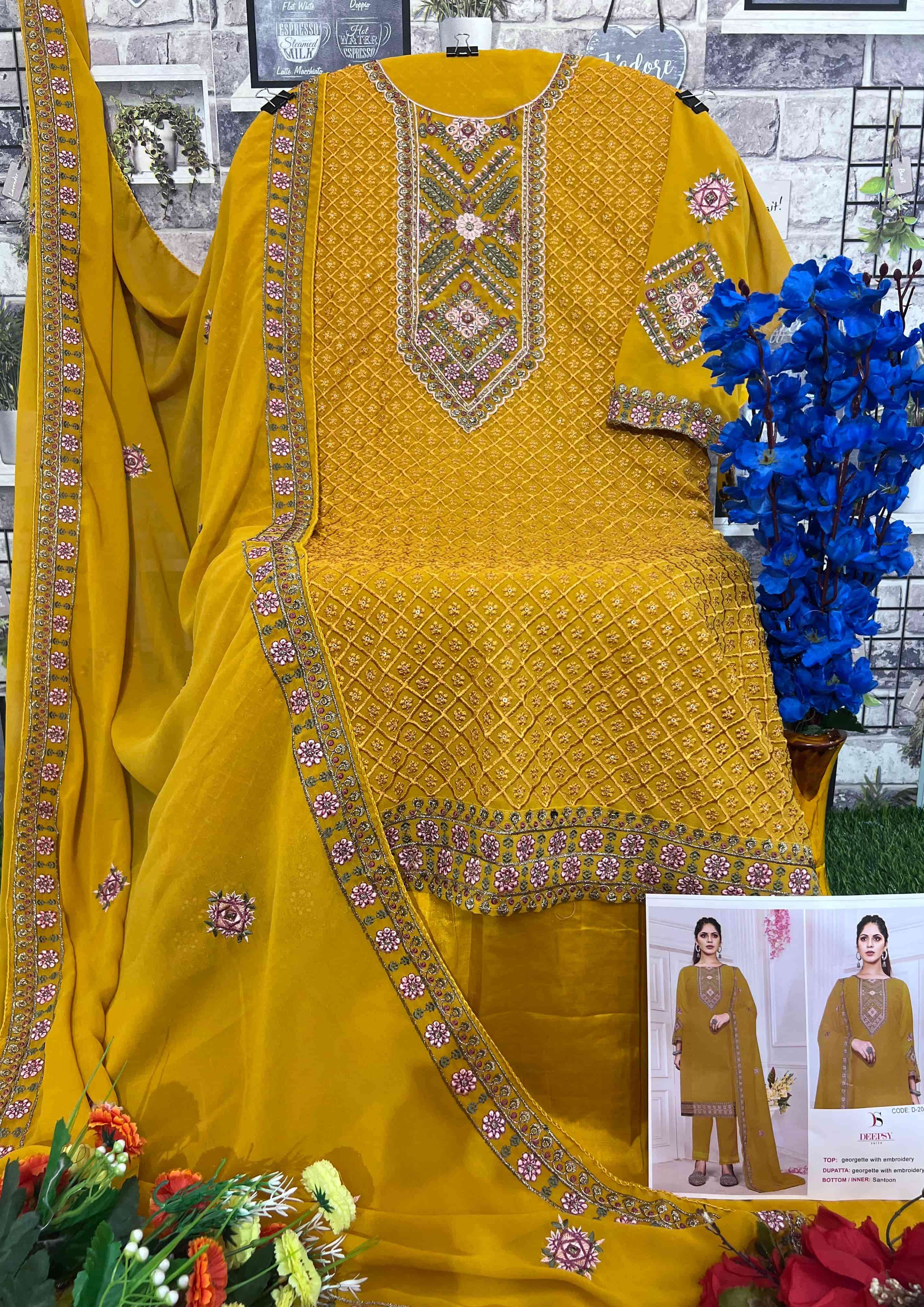 Deepsy D 2017 Colors Pakistani Festive Wear Style Designer Salwar Suit Wholesalers view 5